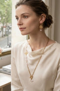 Parure Quartz Rose & Filigrane Doré